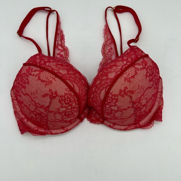 Victoria ‘s Secret VERY SEXY PUSH-UP/ PIGEONNANT Bra Size 32D - Picture 10 of 16